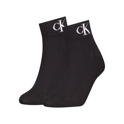 Calvin Klein Jeans "CKJ WOMEN QUARTER 2P MONOGRAM" 2 Paar, 2 Stk. tlg. mit Logostickerei