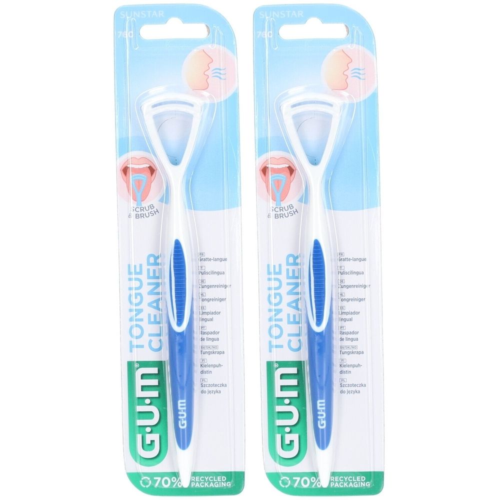 GUM Zungenreiniger x2 2x1 St