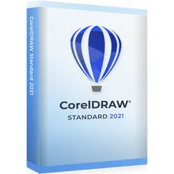 CorelDRAW Standard 2021 | Windows | Dauerlizenz | Englisch | ESD
