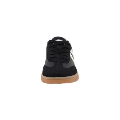 Trainingsschuh TOM TAILOR "Tom Tailor Sneaker Low", Kinder, Gr. 32, schwarz, weiß, Polyurethan, Schuhe