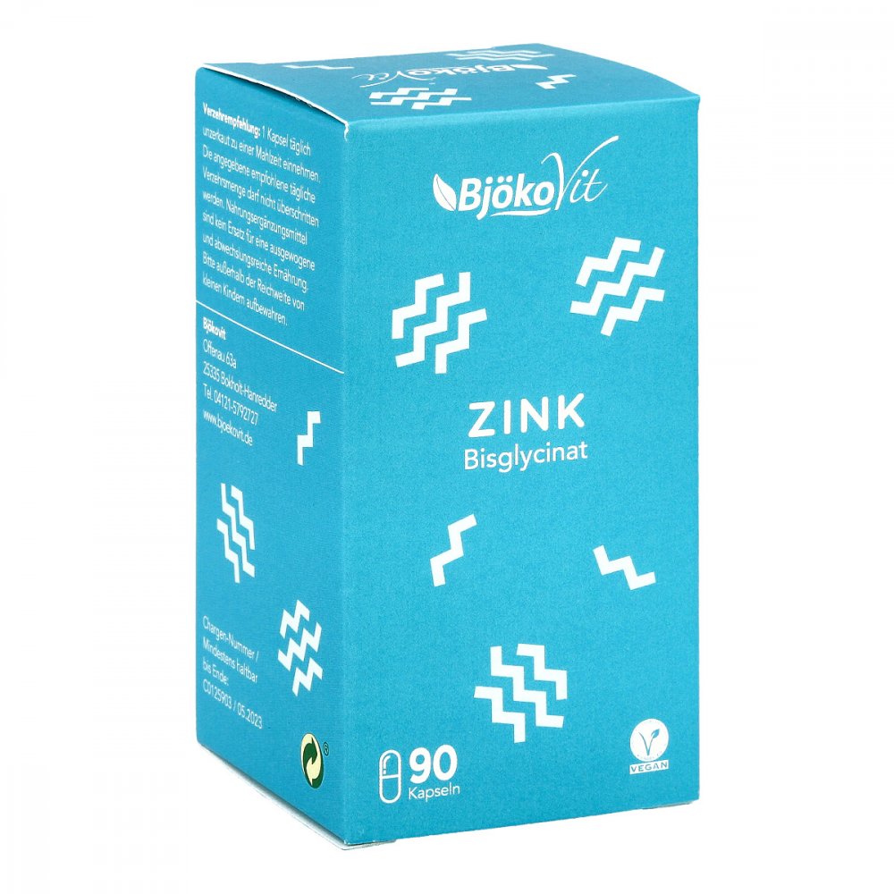Kolbe Nutrition GmbH Zink Bisglycinat 25 mg vegan Kapseln 13893784