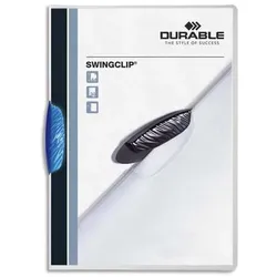 Durable 2260 06 Klemm-Mappe SWINGCLIP® - 30 Blatt, blau