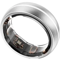 Nextring silver 10mm (10, Silber-Matt), Smart Ring, Silber