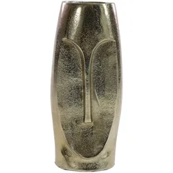 VOSS Design »Face« Dekovase gold  – erhältlich in 2 Ausführungen