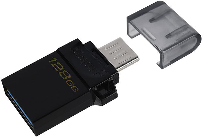 MEMÓRIA USB KINGSTON 128GB DTDUO3G2