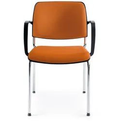 Profim Bit 570H Konferenzstuhl, 4-Fuß, Sitz und Rückenlehne gepolstert frei konfigurierbar