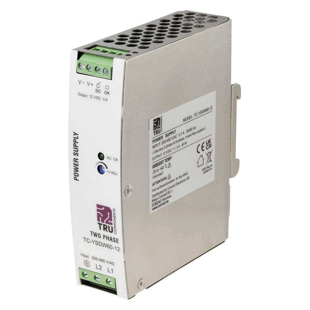 Tru Components TC-14556820 Hutschienen-Netzteil (DIN-Rail) Verbrauch (StandBy) 0 (TC-14556820)