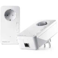devolo Magic 1 LAN Powerline Starter Kit Powerline bis zu 1.200 Mbit/s, 1x Gigabit LAN (pro Einheit)