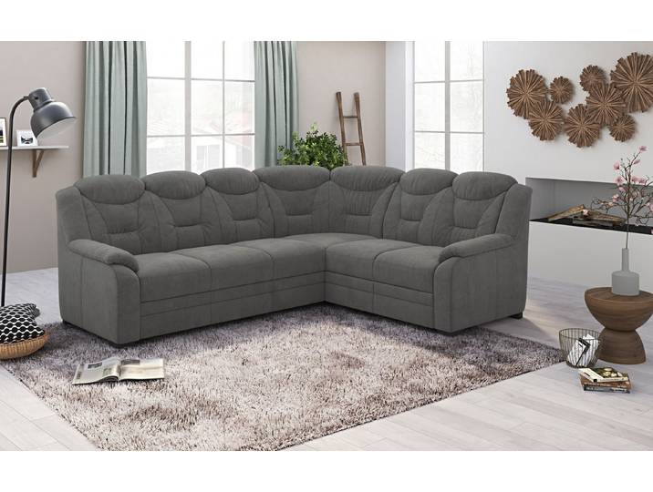 COTTA Ecksofa Marcus, mit Schlaffunktion und Bettkasten, wasserabweisendes Chenille-Gewebe