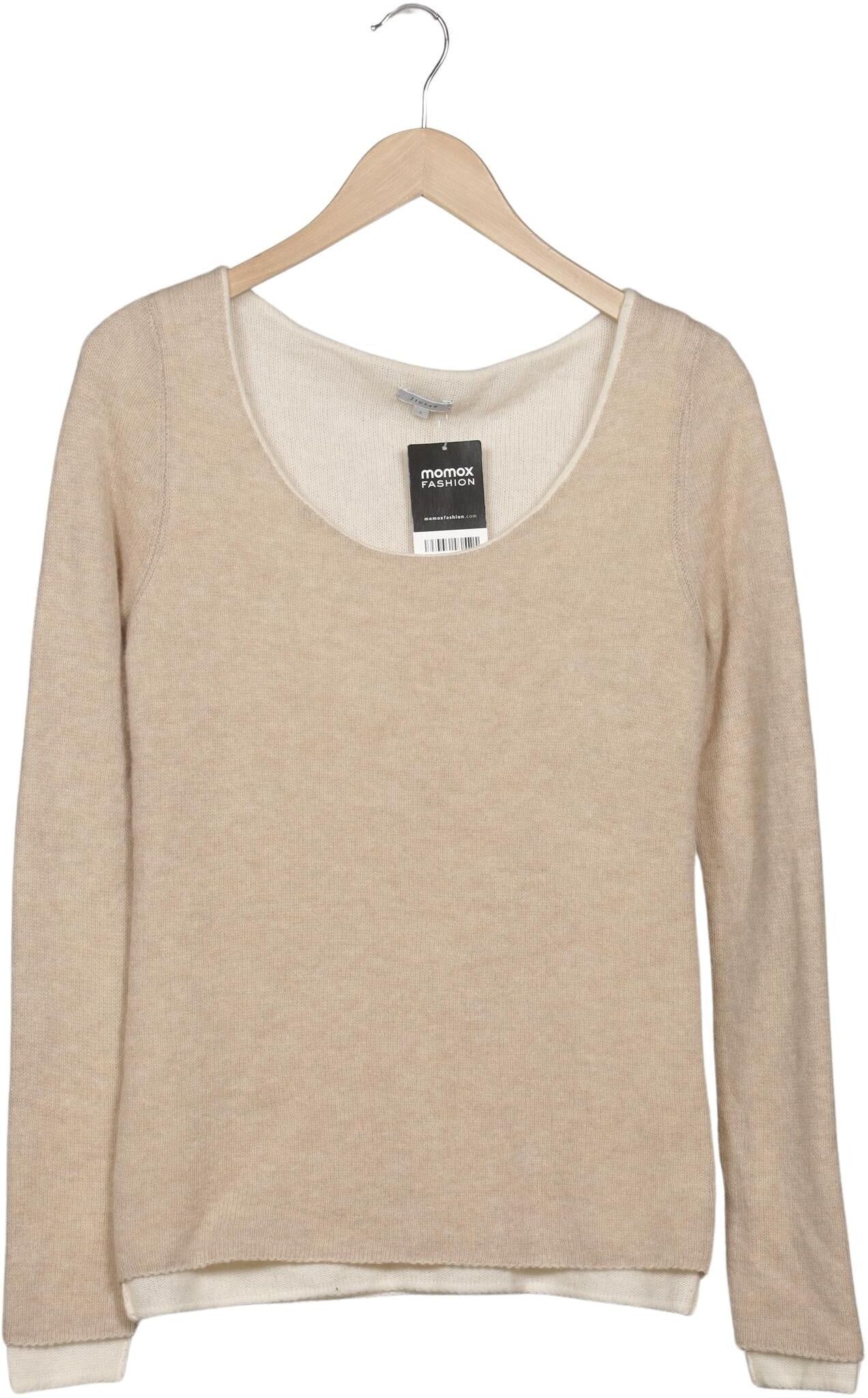 Jigsaw Damen Pullover, Beige, Gr. S, kein / Etikett - Second Hand