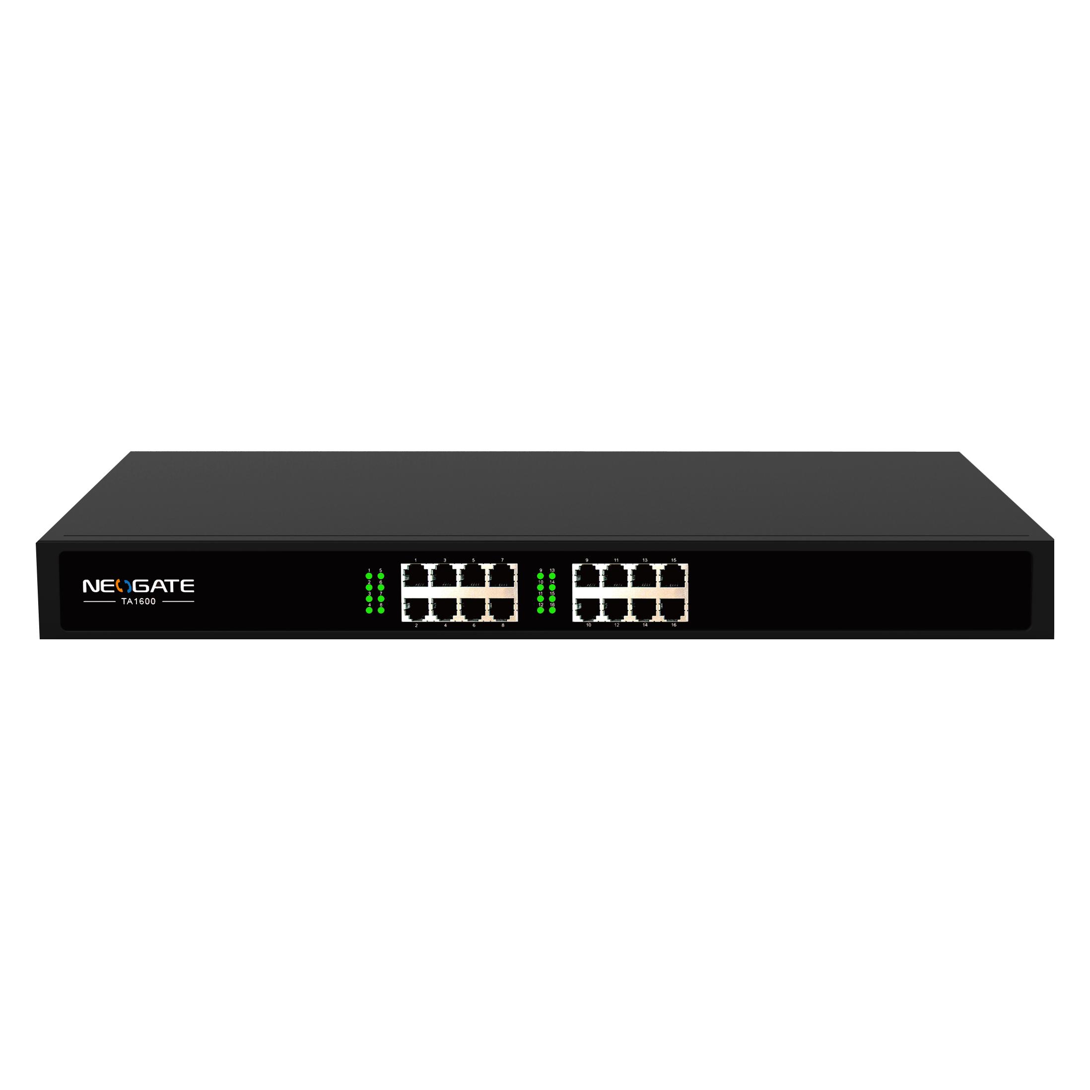 Yeastar VoIP-Gateway TA1600 16xFXS RJ11 bzw. 1xFXS RJ21 (TA1600_16FXS)