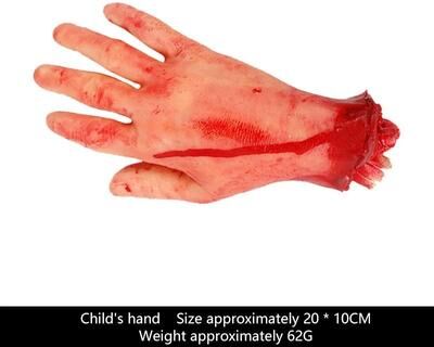 Uplifted Goods Fake Severed Zombie Hand Prop For Halloween Decoration And Haunted Displays d