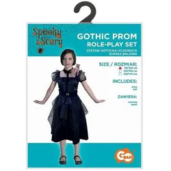 GoDan Halloween Gothic Prom Schulmädchen Kostüm 110/120 cm (110)