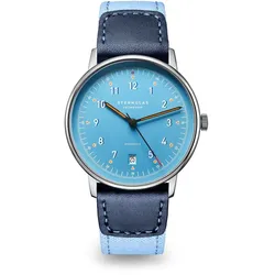 STERNGLAS - LUMATIK - silver - nylon blue / 38 MM