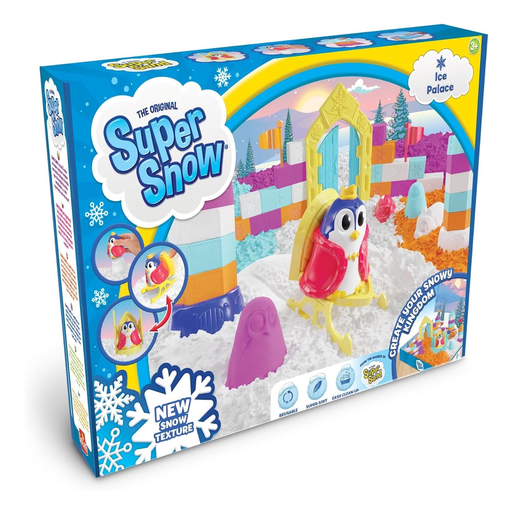 Goliath 929034 – Super Snow Ice Palace – Magischer Eispalast Knet- & Spielset ab 3 J.