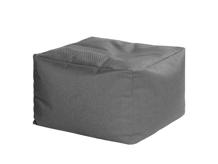 Pouf Loft Bezug: Polyacryl Füllung: EPS-Perlen Grau/Anthrazit 70 x 40 x 70cm