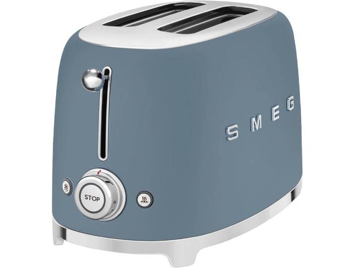 Smeg Toaster TSF01SBMEU, 2 Schlitze, für 2 XXL-Toastscheiben, 950 W