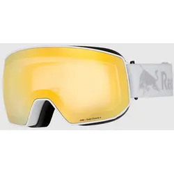Red Bull SPECT Eyewear Fink White Goggle brown with gold Gr. Uni