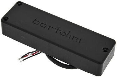 Bartolini 5-string Bass MK Soapbar NB Schwarz