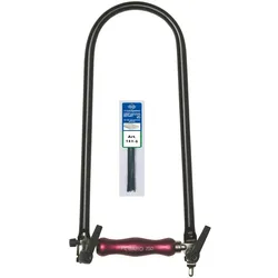 PEBARO Profi-Laubsäge + 12 Sägeblätter für Kunststoff und Holz