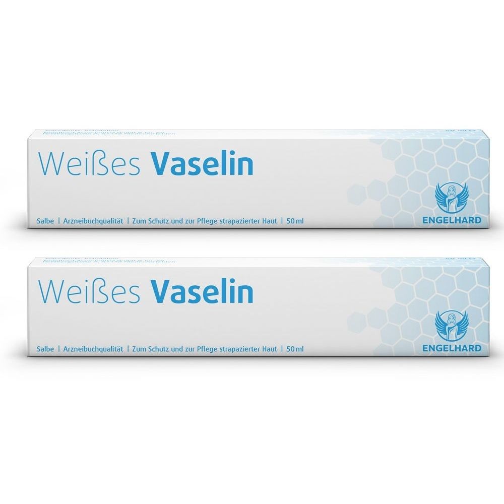 Weisses Vaselin x2 2x50 ml Salbe