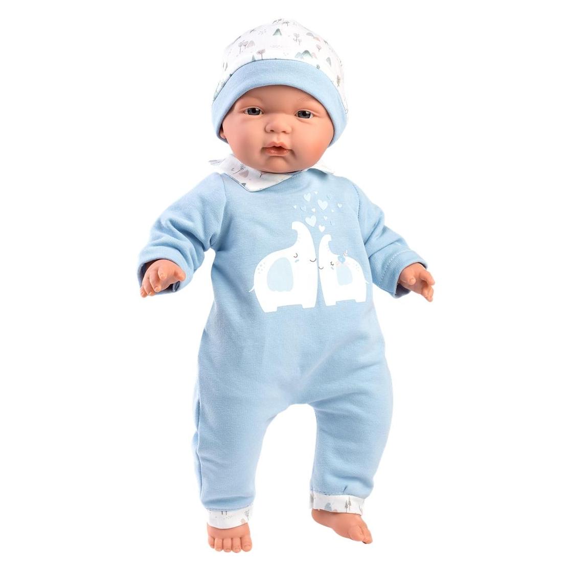 Llorens Pyjamaset Elefant blau 38cm (V9-13847)