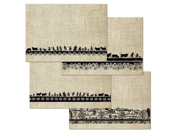 Papiertischset Swiss Tradition 3