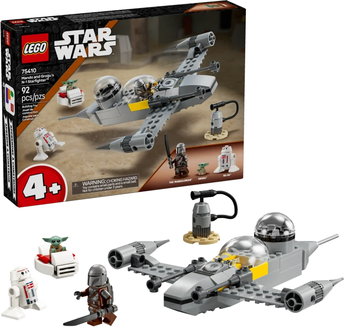 LEGO Star Wars 75410 Mandos und Grogus N-1 Starfighter