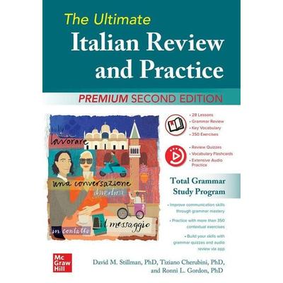 The Ultimate Italian Review and Practice, Premium Second Edition, Taschenbuch von David Stillman,Tiziano Cherubini, Mcgraw Hill Higher Education,