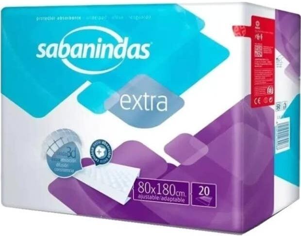 sabanindas 80cmx180cm 20uds