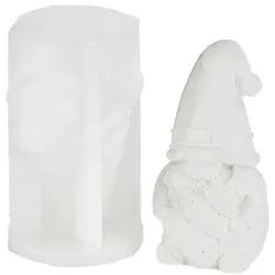 buttinette Silikon Gießform "Wichtel mit Baum"