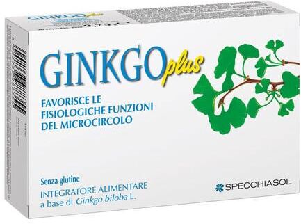 Specchiasol Ginkgo Plus Integratore Memoria e Microcircolo 30 Capsule