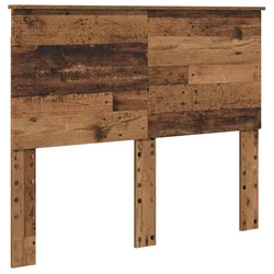 vidaXL Kopfteil mit Kopfteil Altholz 135 cm Holzwerkstoff