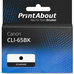 Druckerpatrone kompatibel mit Canon CLI-65BK - Schwarz