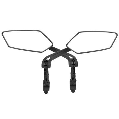 Fahrradspiegel SACHSENRAD "Set Vista", schwarz, Fahrzeugspiegel, beidseitig, Faltbar und Winkeleinstellung