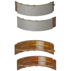 ProPlus, Spanngurt + Ladungssicherung, Bremsbacken-Set passend für AL-KO 1635/1636/1637 160x35mm