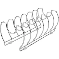 iDesign Kochgeschirr-Organizer CLASSICO (2er Set), Zubehör Kochgeschirr, Silber