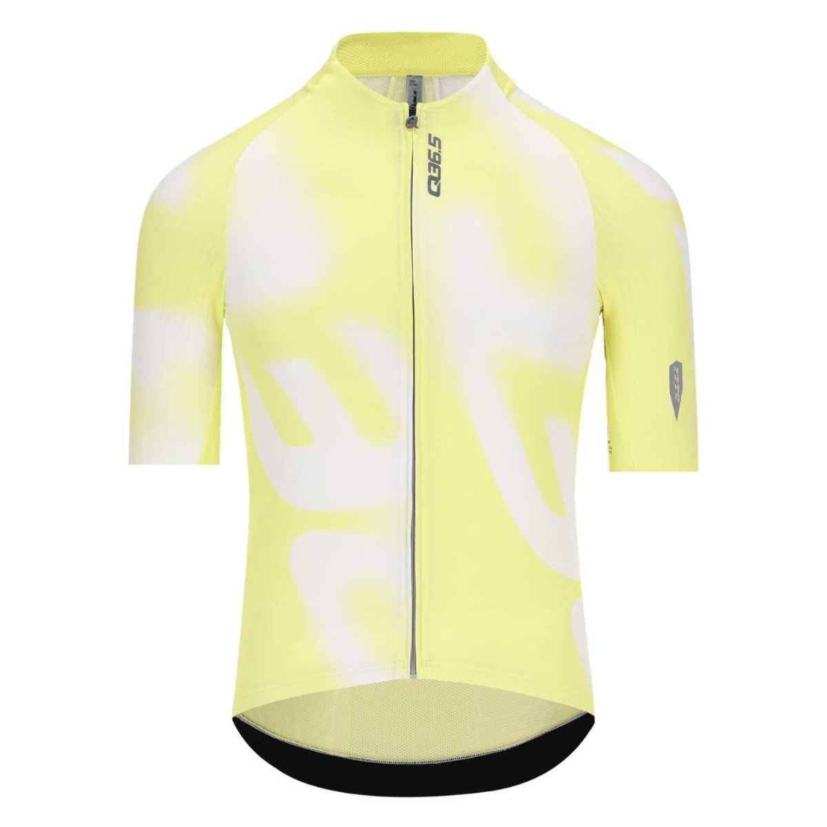 Maillot Q36.5 Gregarius Pro Big Logo Amarelo, Tamanho L Homem
