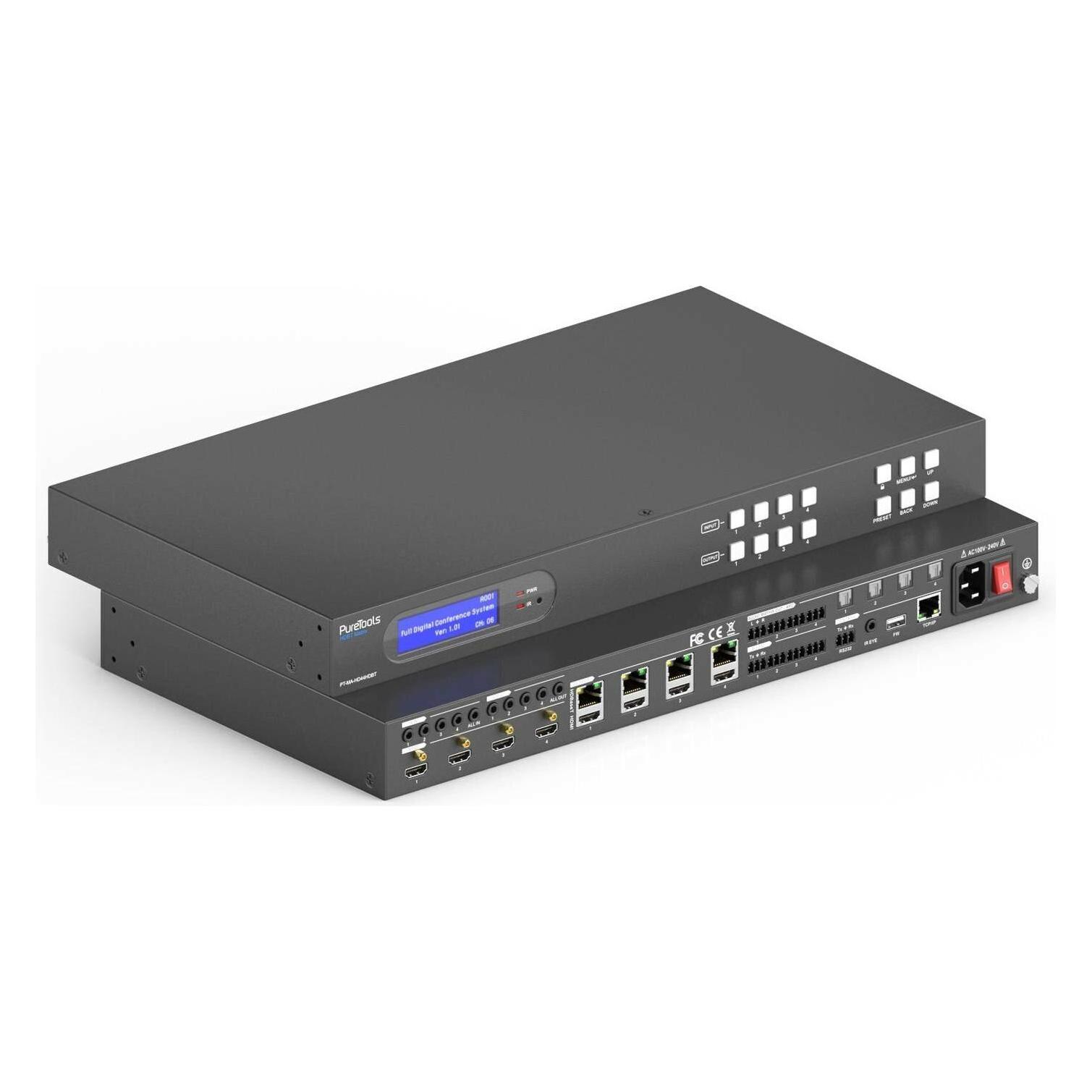 Purelink Matrix Switcher PT-MA-HD44HDBT (PT-MA-HD44HDBT)
