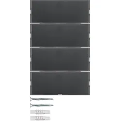 Berker 80164776 Tastsensor 4f Komf m BF KNX K.1 anth mat