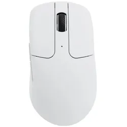 Keychron M2 Wireless - 4000 hz - Blanc (Kabellos), Maus, Weiss