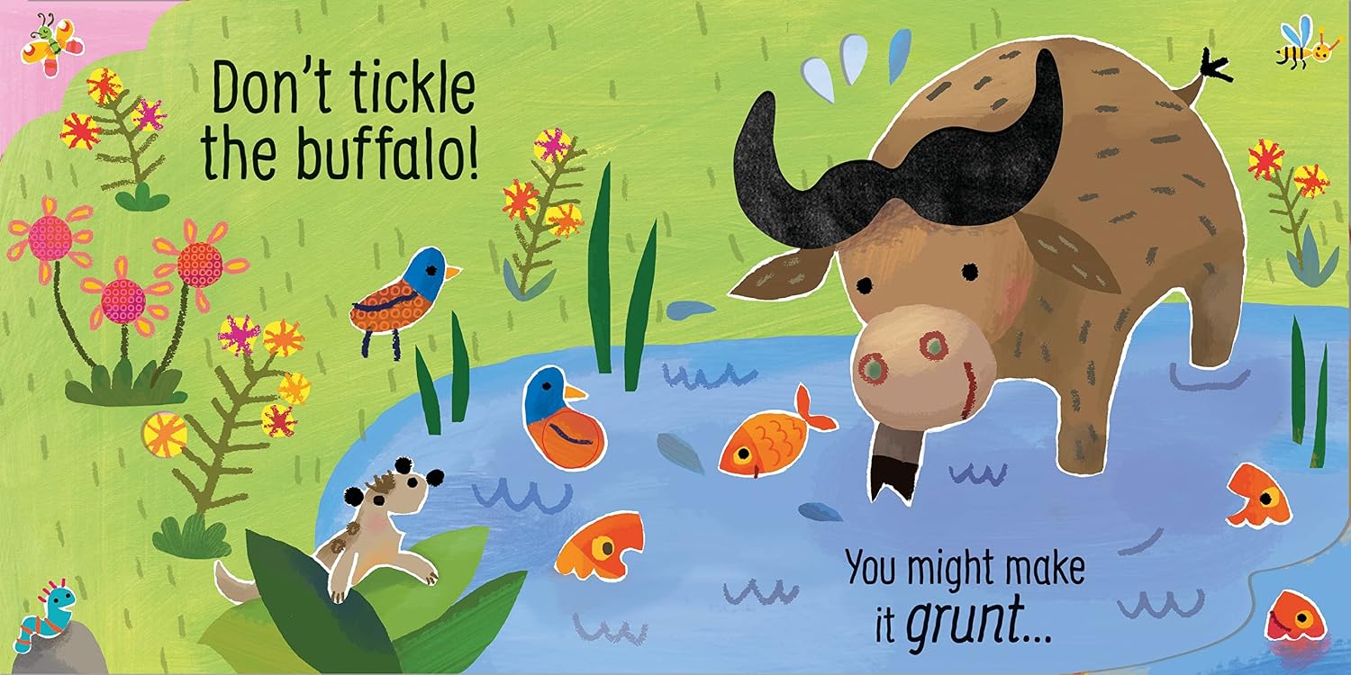Usborne Publishing Ltd Don't Tickle the Lion! (Touchy-Feely Sound Books) by Sam Taplin
