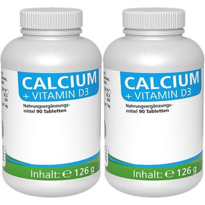 Calcium+Vitamin D3 Tabletten 2x 2x90 St
