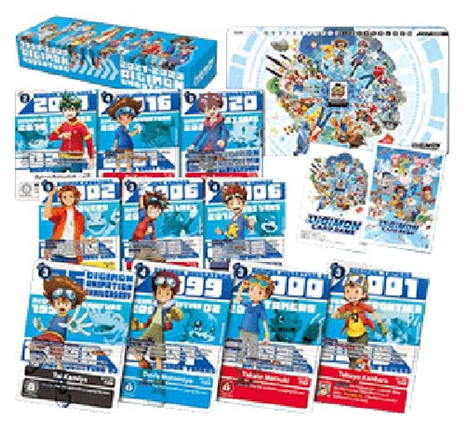 Bandai Digimon Animation Series 25th Anniversary Set