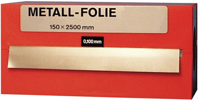 Feuille métallique D.0,500mm MS MS63 L.2500mm l.150mm ; Industrial Quality Supplies (858709)