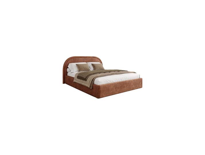 POLSTERBETT OLIVIA 160x200 cm Crem 52 34 Holzlatten