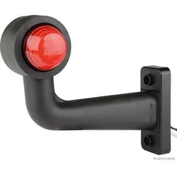 HERTH&BUSS Umrissleuchte, Links, 12/24V rot - 82710474 - rot
