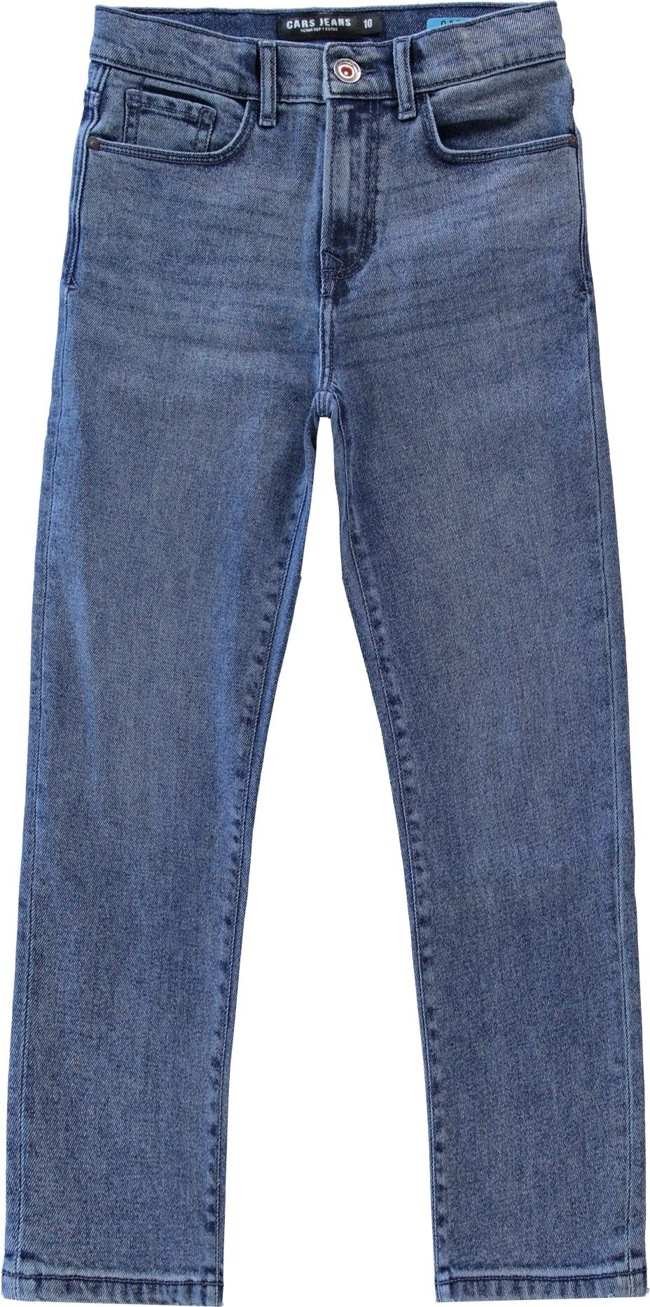 5-Pocket-Jeans CARS JEANS "Jeans Garwell", Jungen, Gr. 11 (146), N-Gr, blau (stone used), Denim/Jeans, Obermaterial: 99% Baumwolle, 1% Elasthan, Abriebeffekte, loose fit normal, Jeans 5-Pocket-Jeans stone used 11 (146), N-Gr
