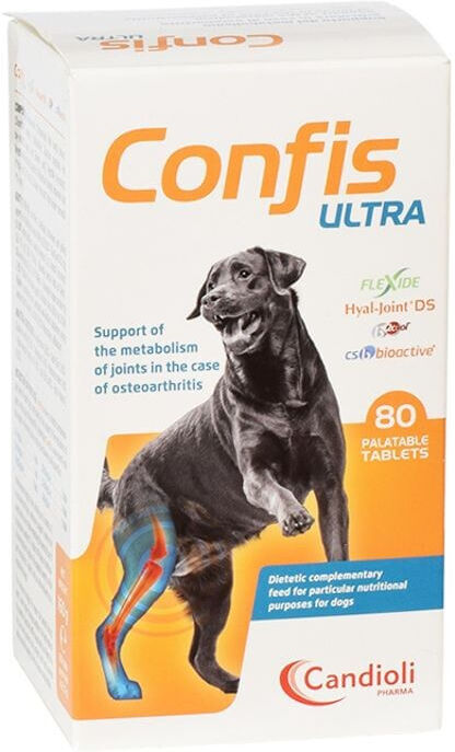 CANDIOLI Confis Ultra Mangime Complementare Dietetico per Cani 80CP