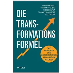 Die Transformationsformel, Fachbücher von Benedikt Viedenz, Thomas Niggemeier, Tim Komkowski, Jiju Antony, Nicole Davila